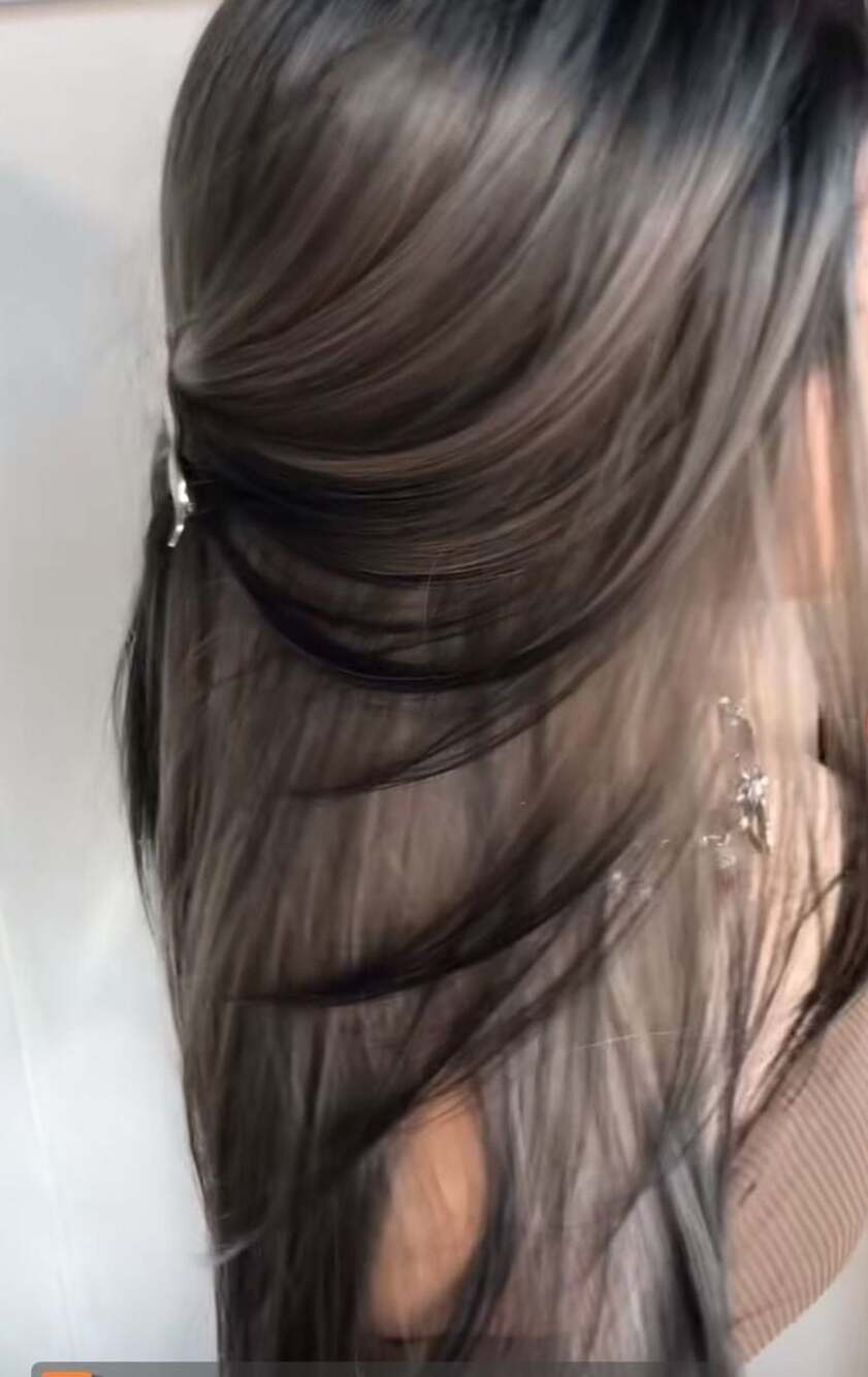 Brown Bomb Oyster Grey Layered Wig